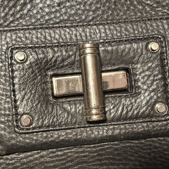 Banana Republic Black Leather Shoulder Bag - Picture 11 of 13